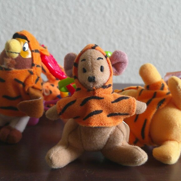 Disney The Tigger Movie McDonald’s Plush Keychain Lot Vintage - Winnie the Pooh - Picture 8 of 9